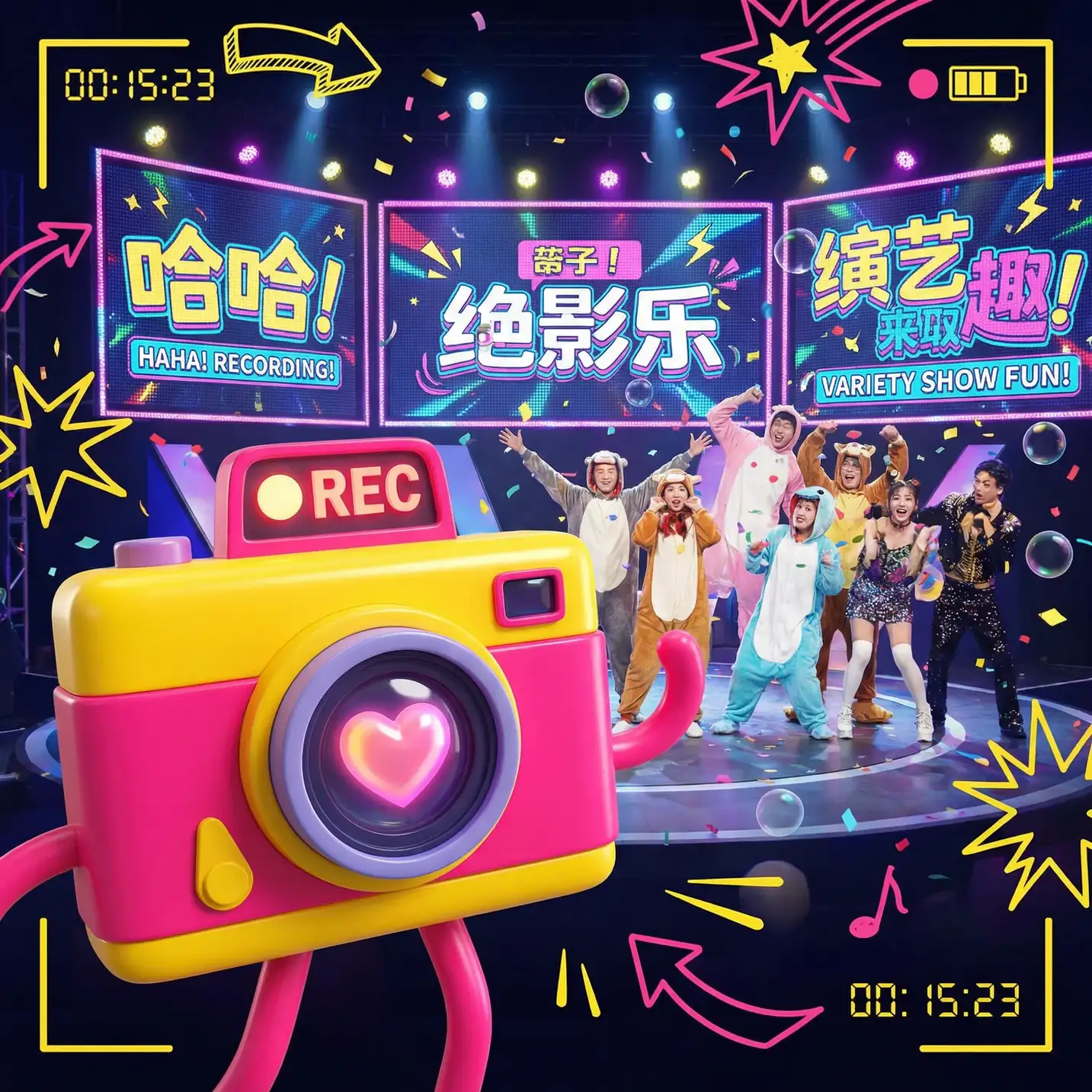 喜爱夜蒲粤语高清 游戏环节高能瞬间